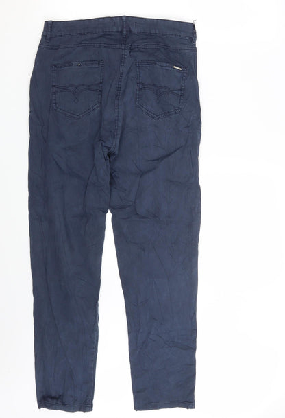 Quiosque Womens Blue  Denim Straight Jeans Size 10 L20 in