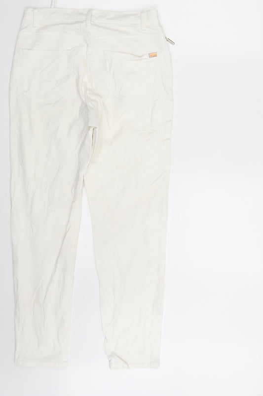 Betty Barclay Womens Ivory  Denim Skinny Jeans Size 10 L28 in