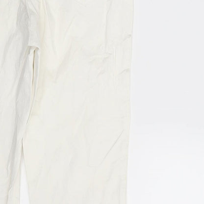 Betty Barclay Womens Ivory  Denim Skinny Jeans Size 10 L28 in