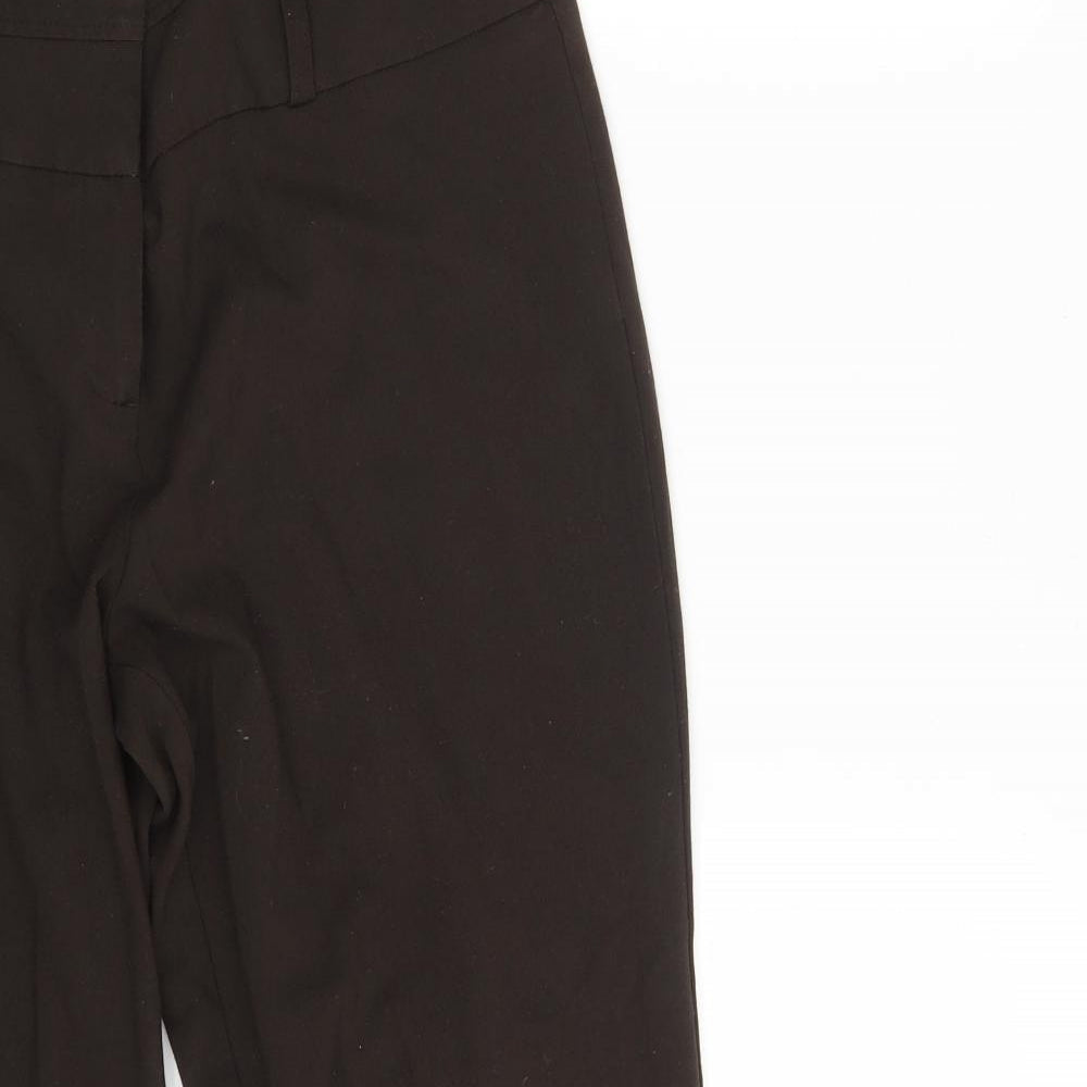 Kaleidoscope Womens Brown   Trousers  Size 16 L26 in