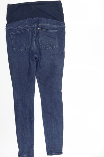Womens UK Size M H&M Slim Fit Mom Blue Jeans
