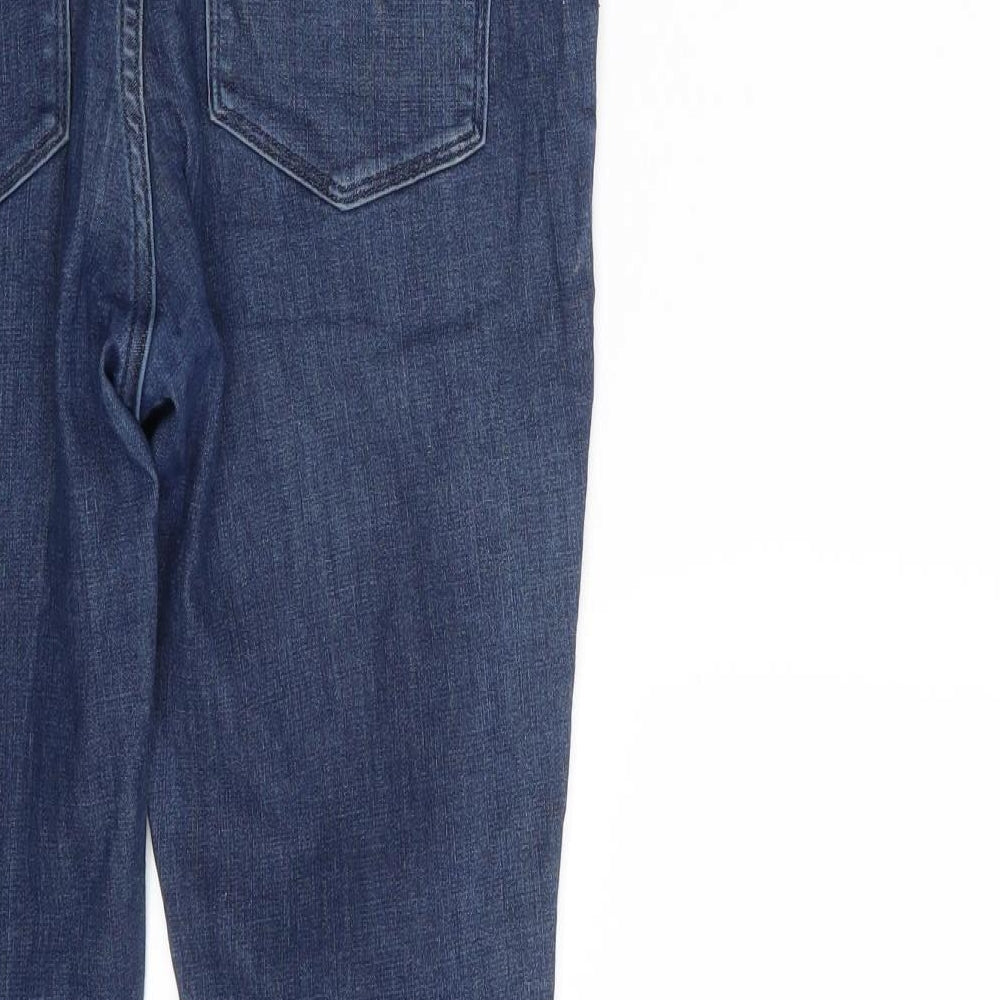 Womens UK Size M H&M Slim Fit Mom Blue Jeans