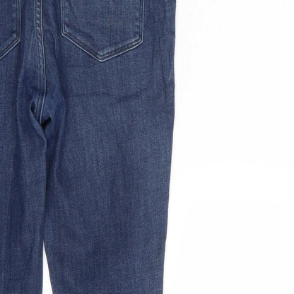 Womens UK Size M H&M Slim Fit Mom Blue Jeans