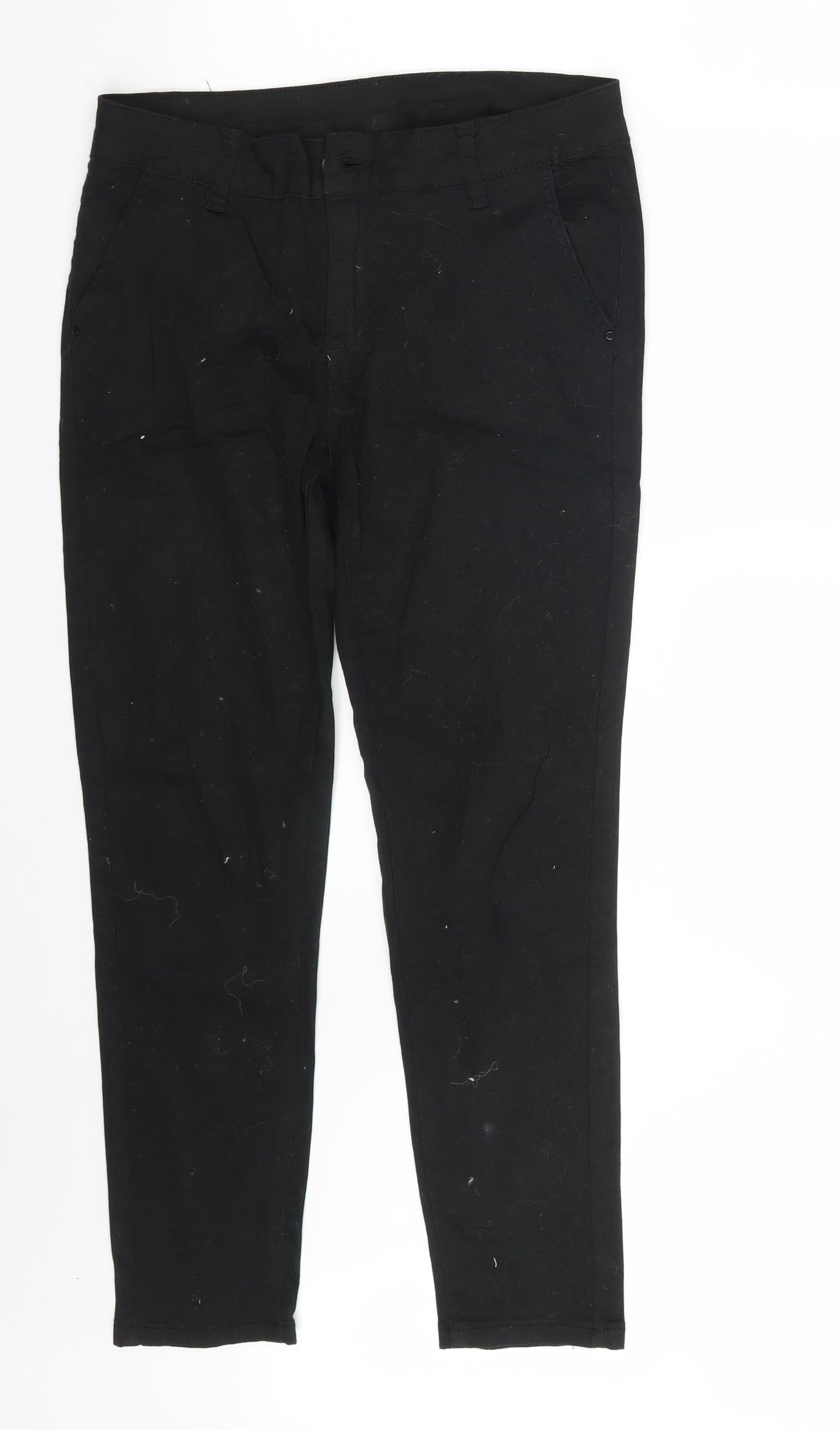 Fashion Jeans Womens Black  Denim Skinny Jeans One Size L26 in