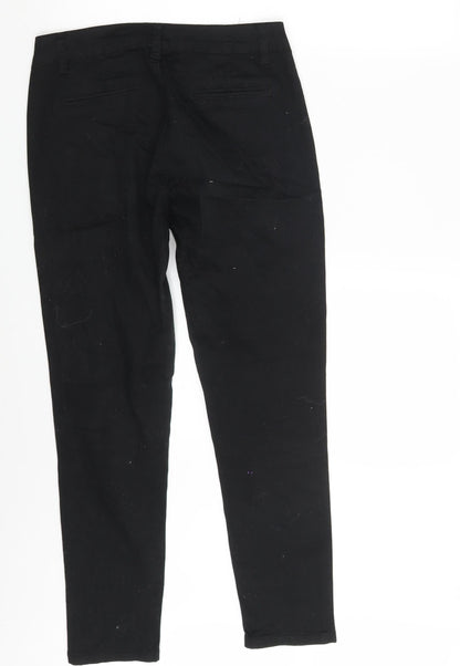 Fashion Jeans Womens Black  Denim Skinny Jeans One Size L26 in