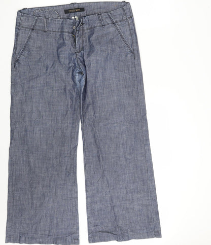 House Jeans Womens Blue  Denim Straight Jeans Size 36 in L30 in