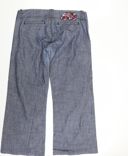 House Jeans Womens Blue  Denim Straight Jeans Size 36 in L30 in