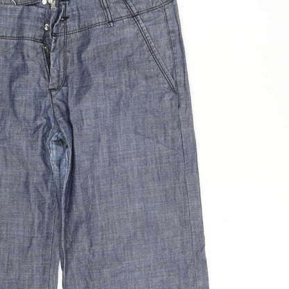House Jeans Womens Blue  Denim Straight Jeans Size 36 in L30 in