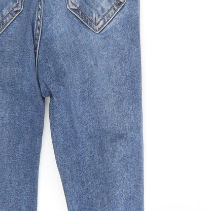 Topshop Womens Blue  Denim Skinny Jeans Size 24 in L30 in