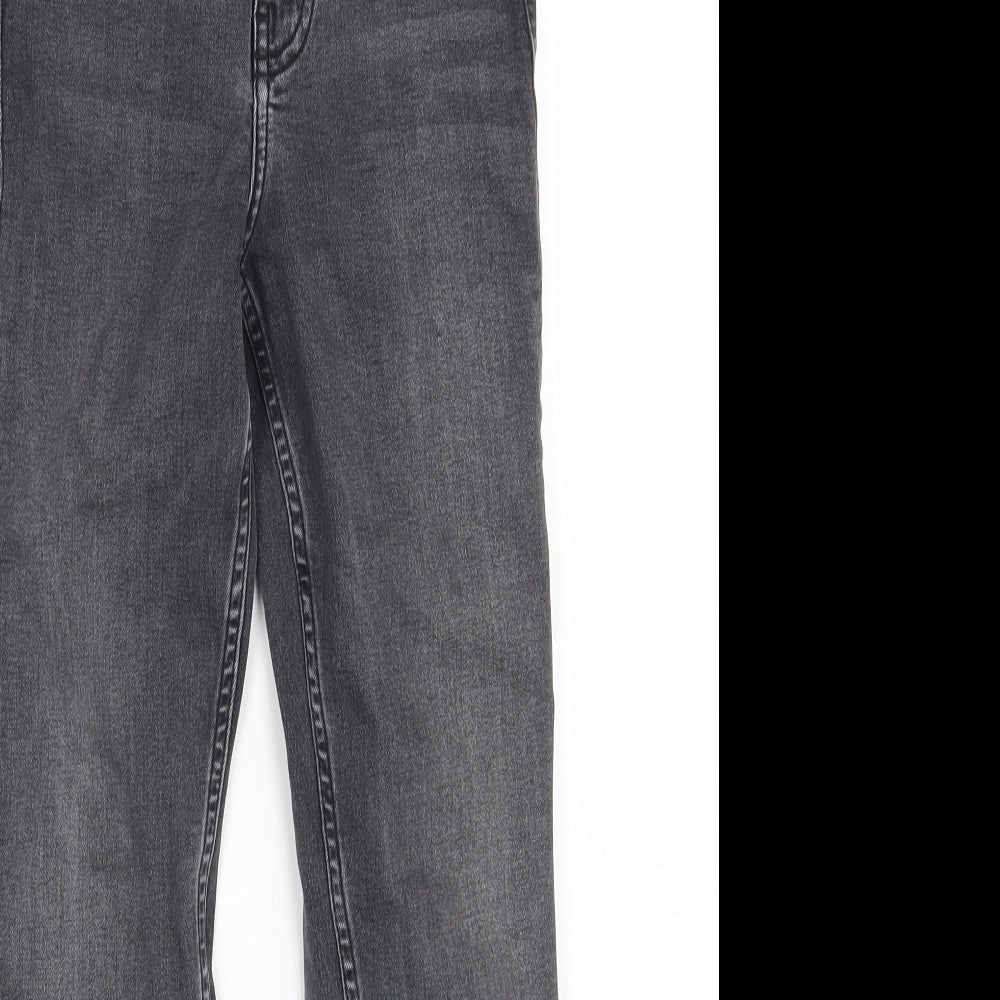 Topshop Womens Grey  Denim Skinny Jeans Size 25 in L30 in