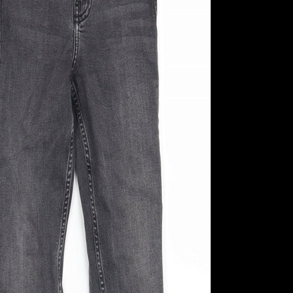 Topshop Womens Grey  Denim Skinny Jeans Size 25 in L30 in