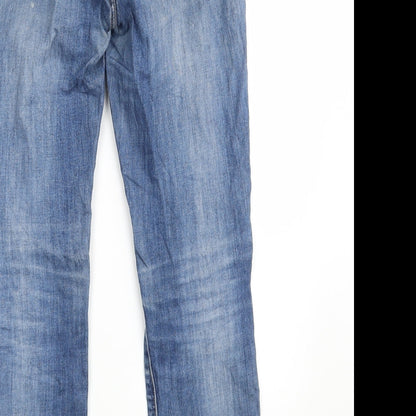 Lee Mens Blue  Denim Skinny Jeans Size 30 in L29 in