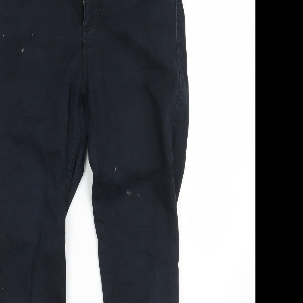 Womens UK Size S BIK BOK Slim Fit Skinny Black Jeans