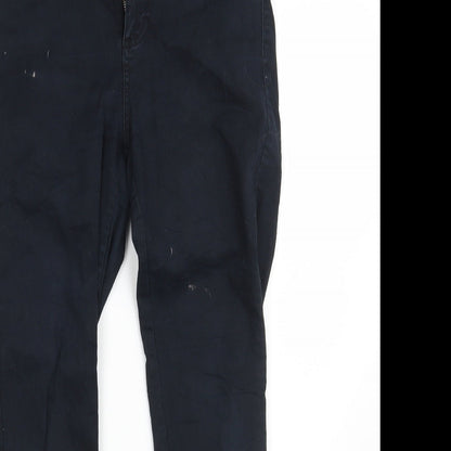 Womens UK Size S BIK BOK Slim Fit Skinny Black Jeans