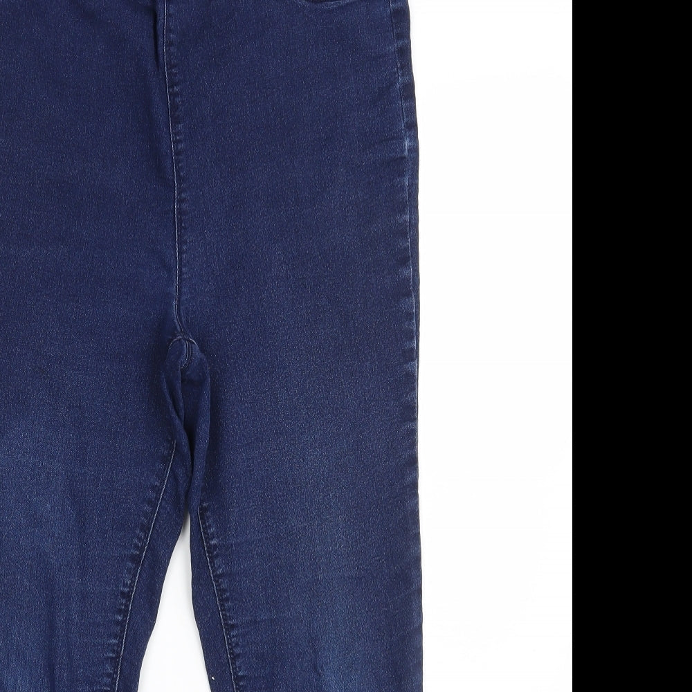 Matalan Womens Blue  Denim Jegging Jeans Size 14 L26 in