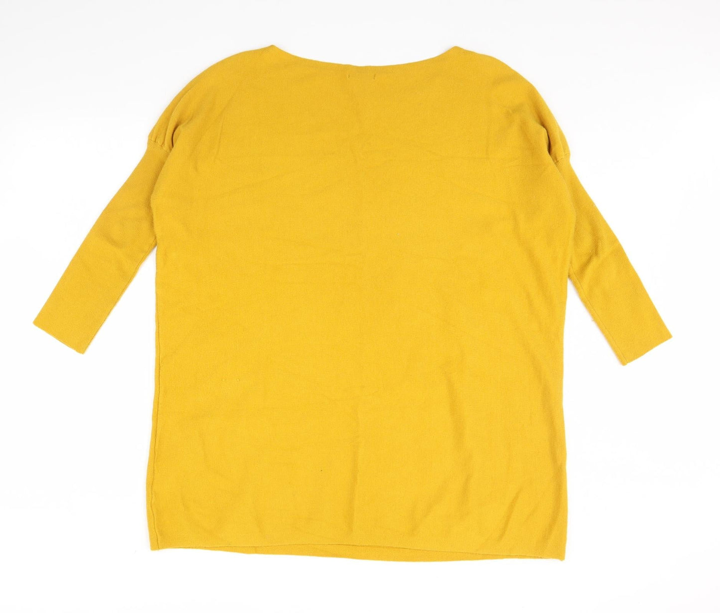 Womens UK Size M Roman Yellow Pullover Jumper