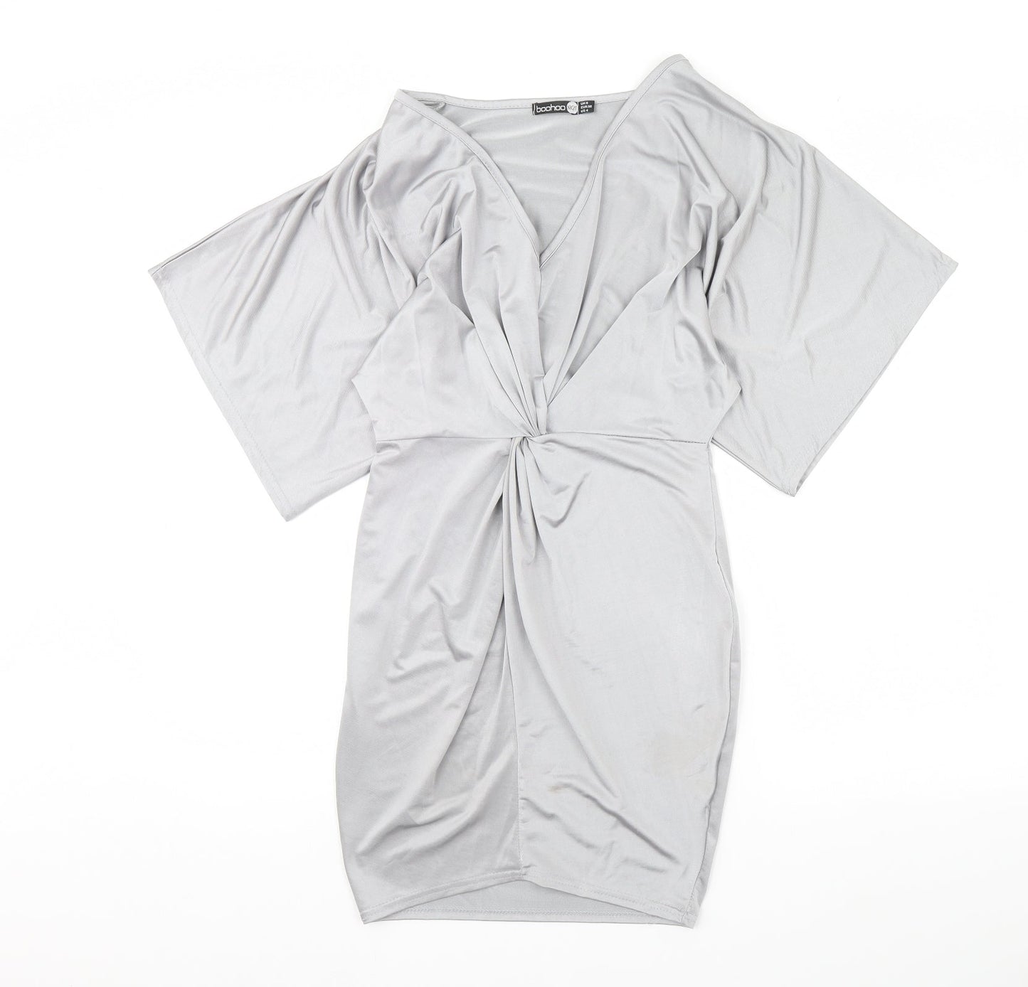 Boohoo Womens Silver   Mini  Size 8