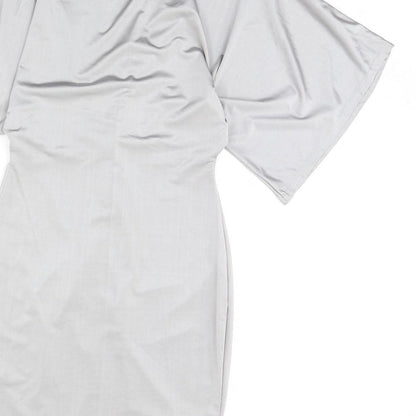 Boohoo Womens Silver   Mini  Size 8