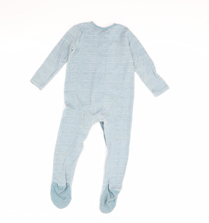 George Baby Blue Striped  Babygrow One-Piece Size 18 Months