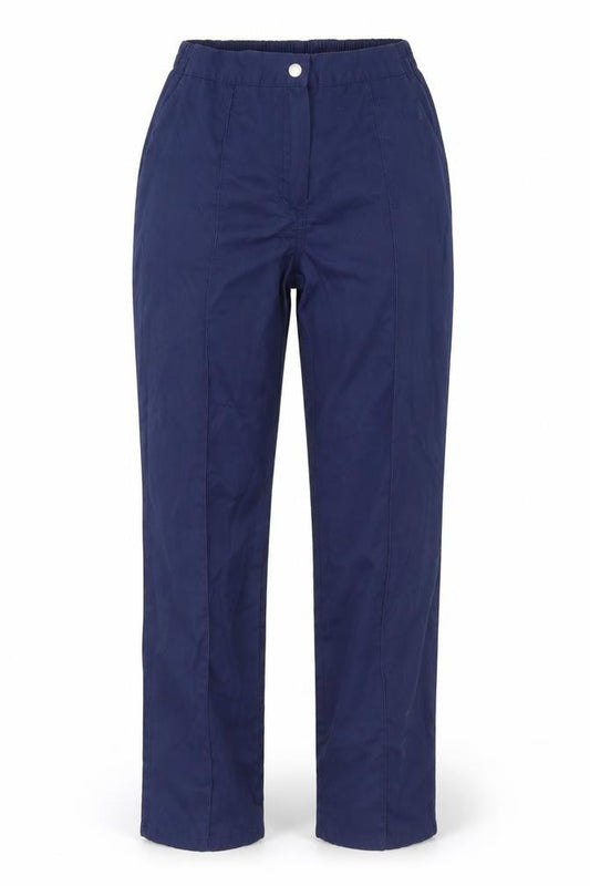 Womens UK Size 10 Autograph Regular Fit  Blue Trousers