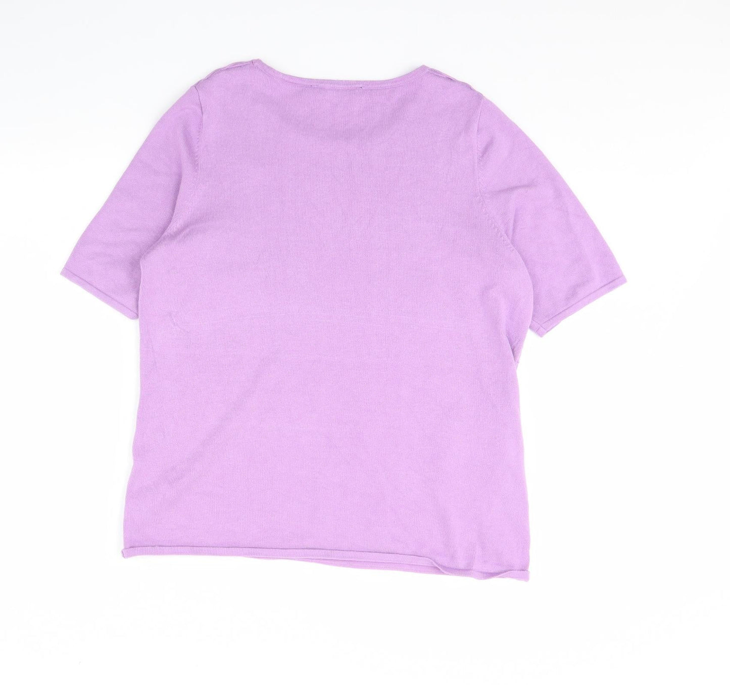 Womens UK Size 16 Bonmarché Purple Pullover Jumper