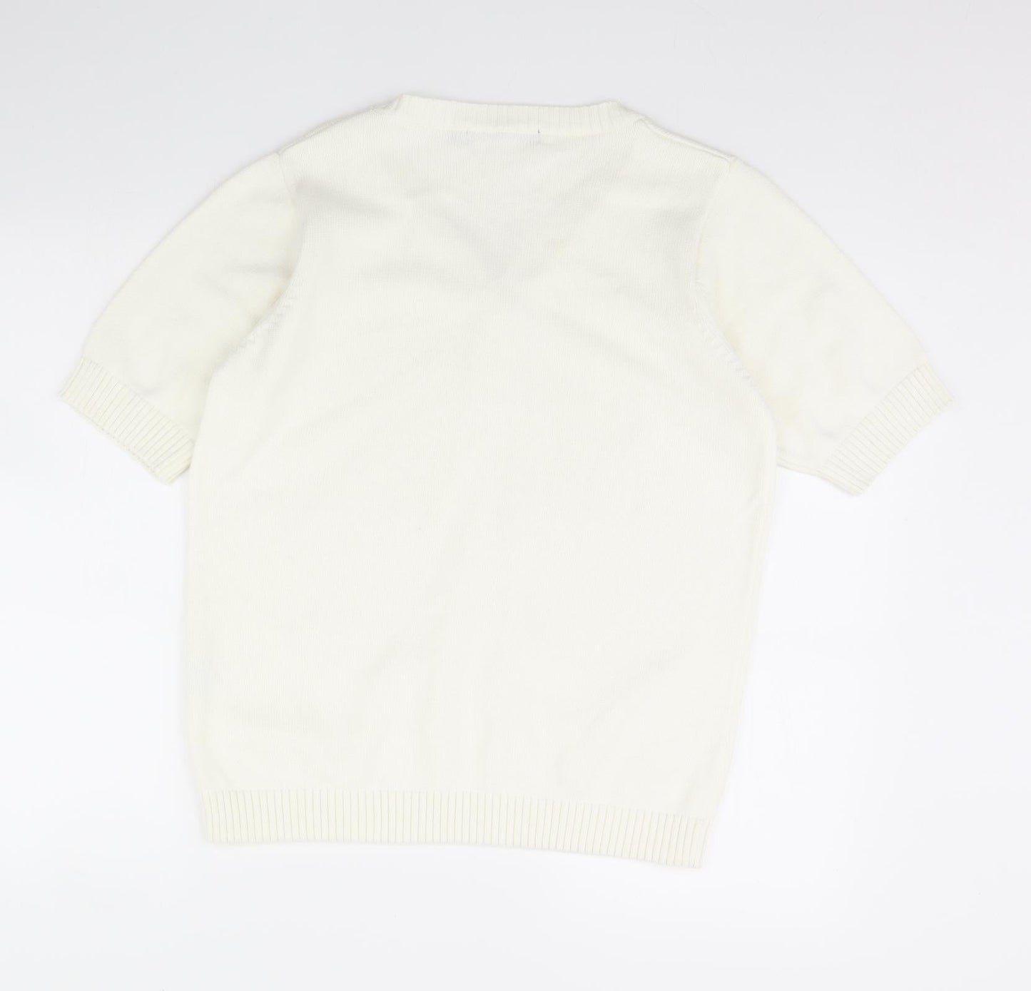 Womens UK Size L isle Ivory Pullover Jumper
