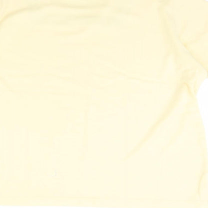 Womens UK Size M Preworn Yellow Basic Blouse