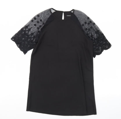 Boohoo Womens Black   Shift  Size 10