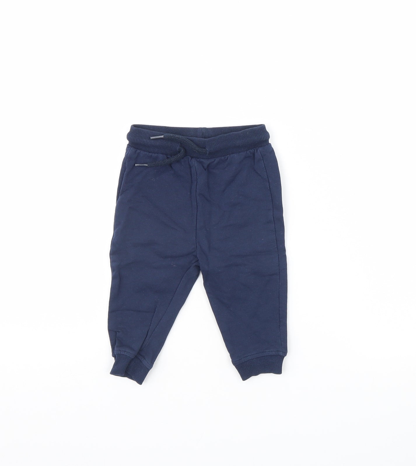 so cute Baby Blue   Jogger Trousers Size 6-9 Months