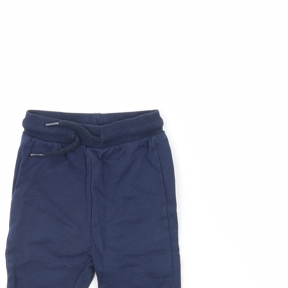 so cute Baby Blue   Jogger Trousers Size 6-9 Months