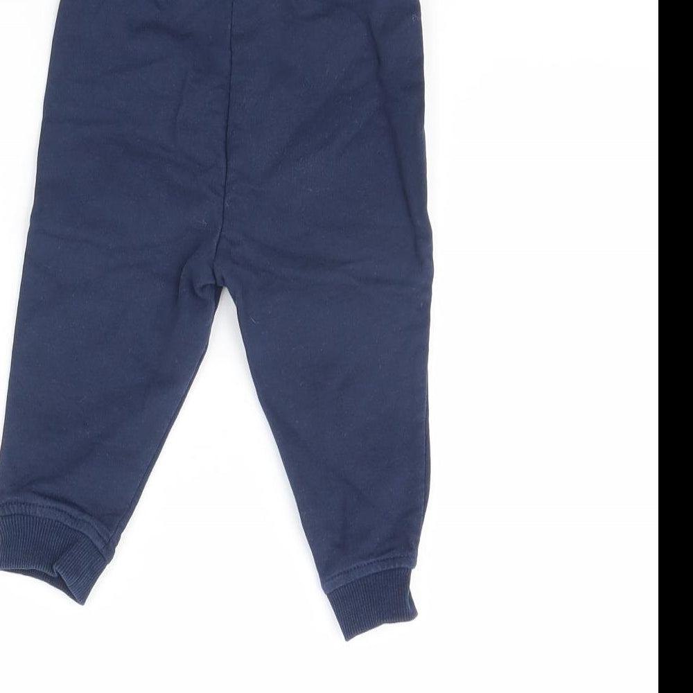 so cute Baby Blue   Jogger Trousers Size 6-9 Months