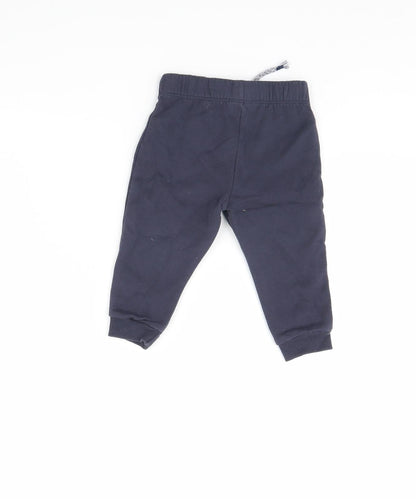 Fred & FLo Baby Blue   Jogger Trousers Size 9 Months