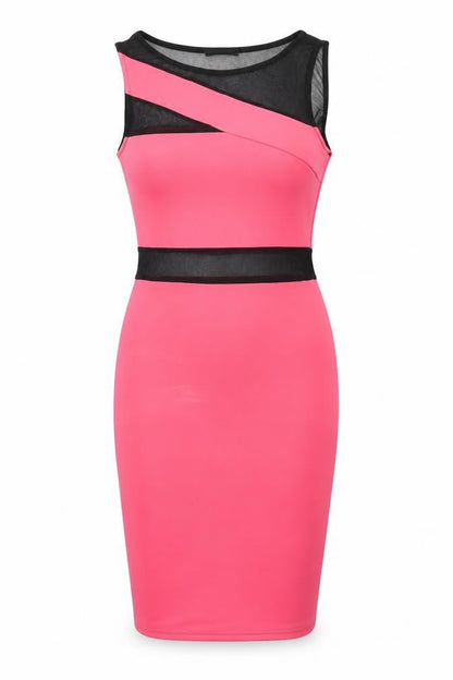 Quiz Womens Pink   Sheath  Size 8