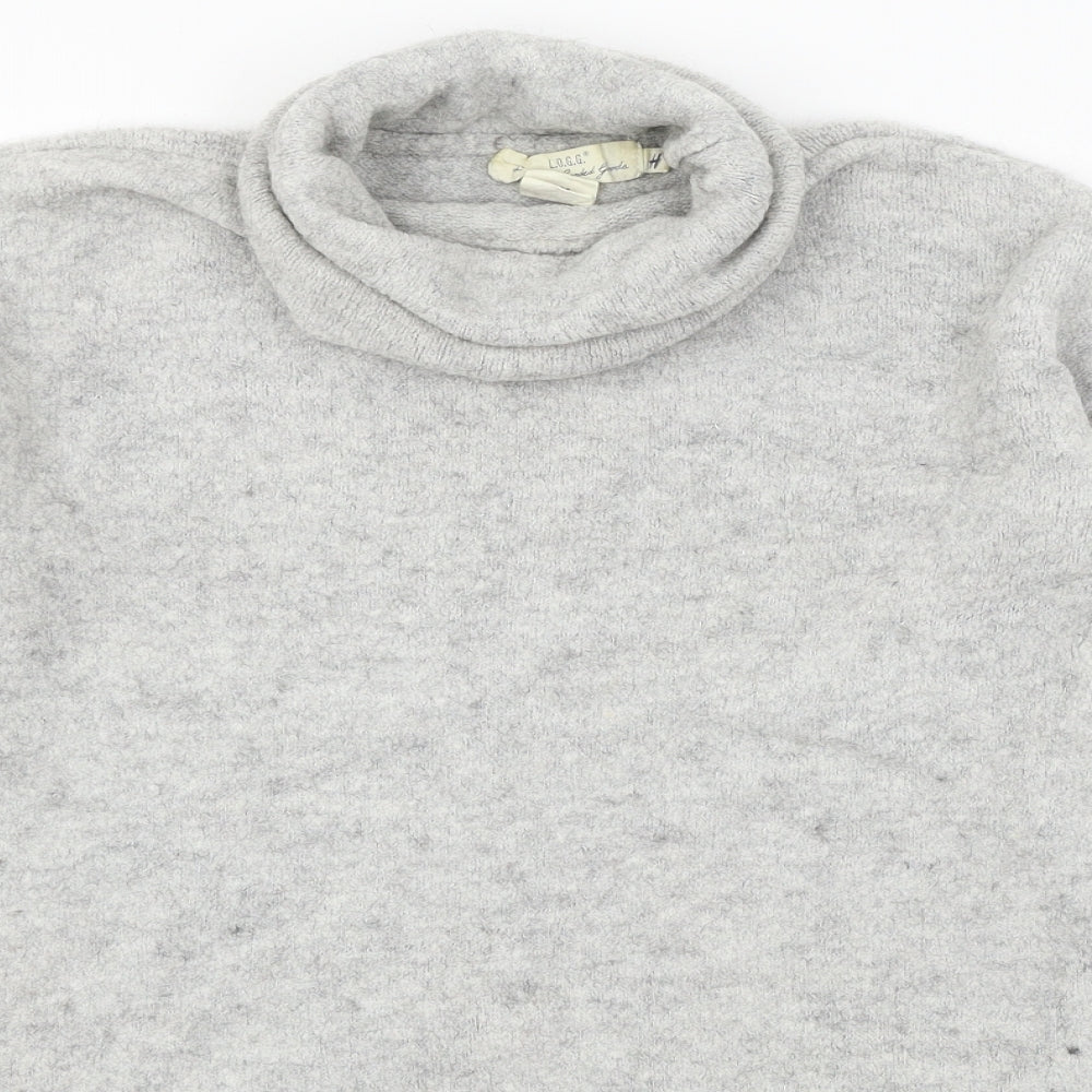 Womens UK Size S H&M Grey Pullover Jumper