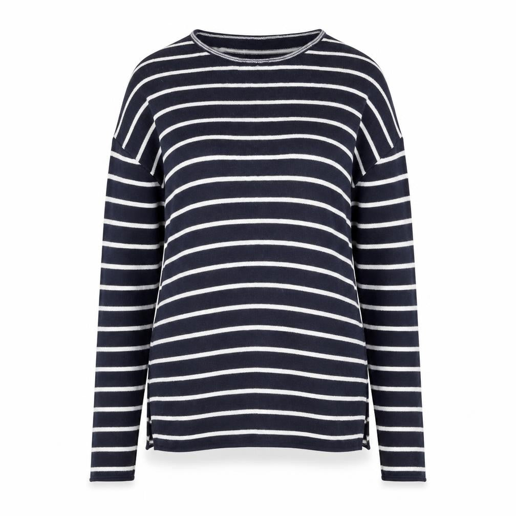 Womens UK Size S Pull&Bear Blue Pullover Jumper