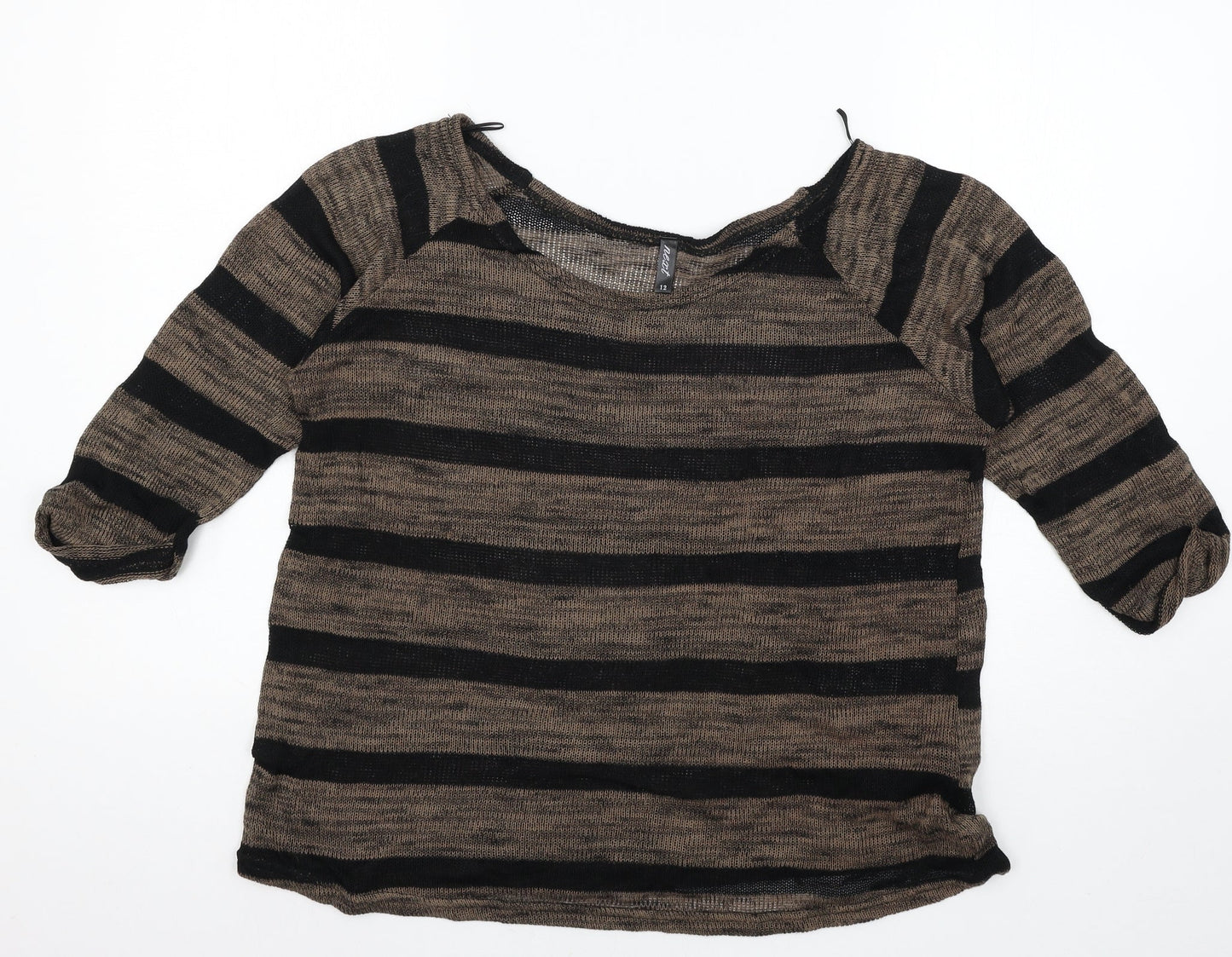 Womens UK Size 12 NEXT Black Pullover Jumper
