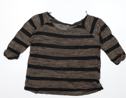 Womens UK Size 12 NEXT Black Pullover Jumper