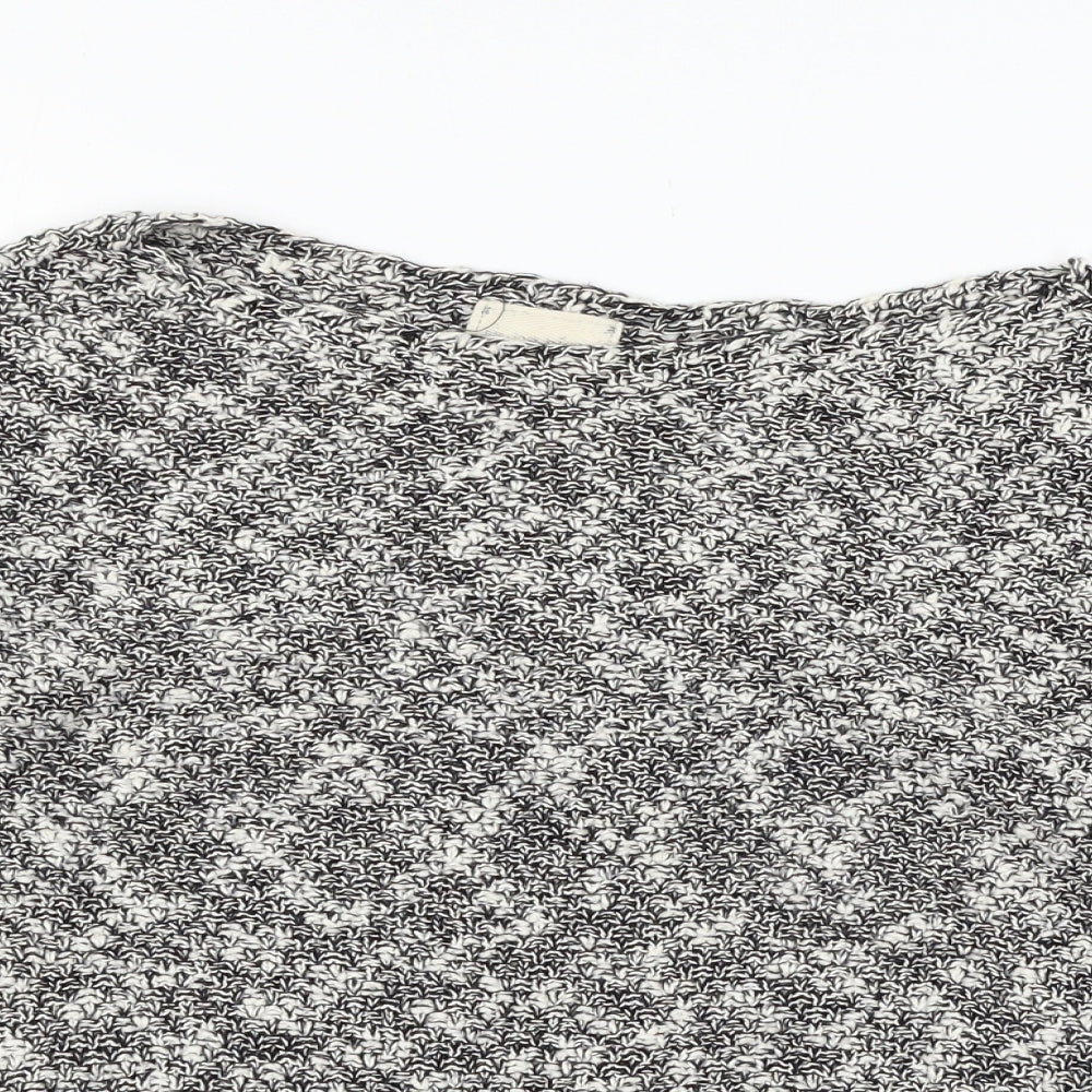 Womens UK Size S New Look Grey Pullover Jumper