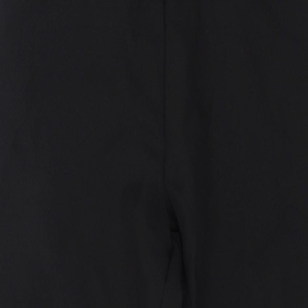 Womens UK Size 27 in Saira of Manchester Regular Fit  Black Trousers