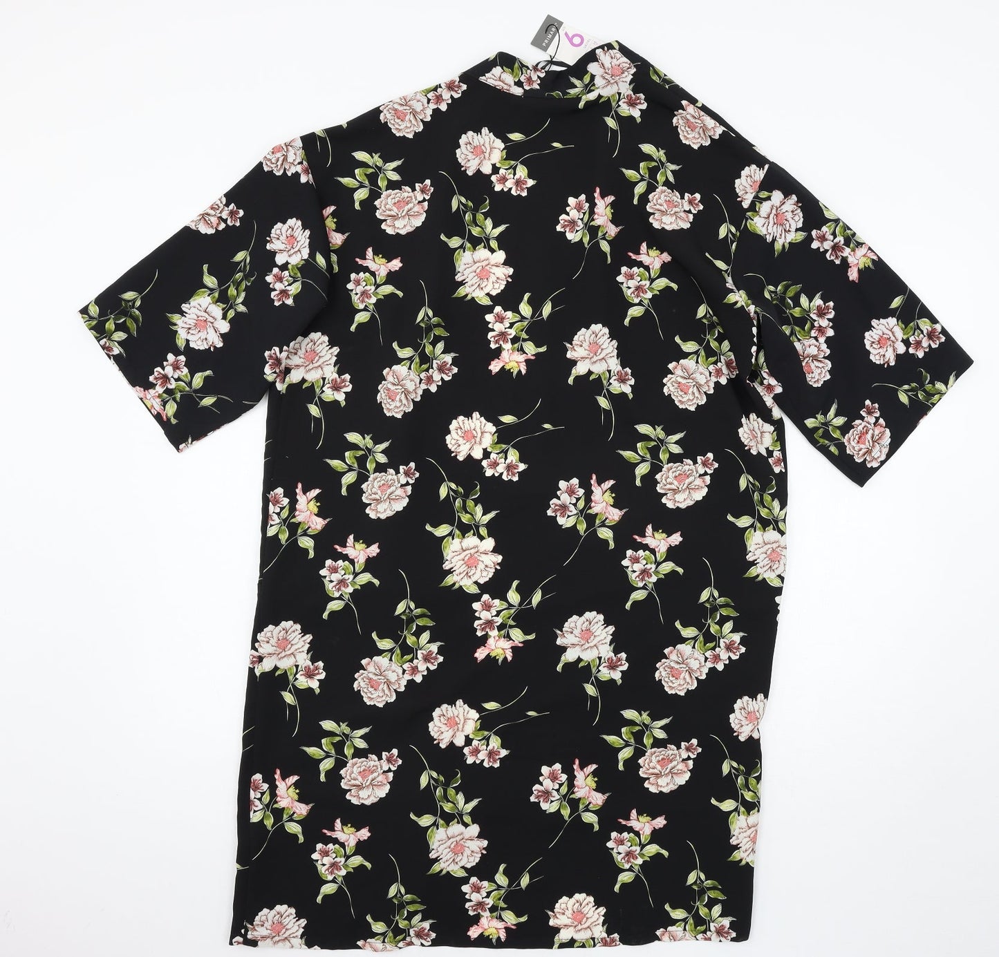 Primark Womens Black Floral  Jacket  Size 6