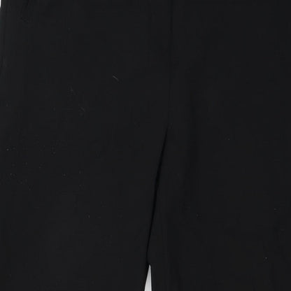 Womens UK Size 16 Peacocks Regular Fit  Black Trousers