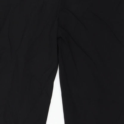 Womens UK Size 16 Peacocks Regular Fit  Black Trousers
