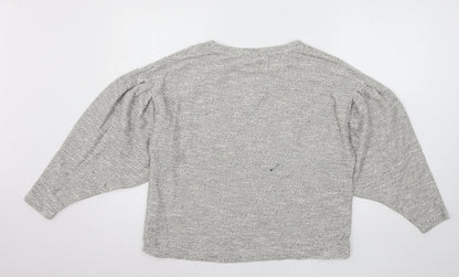 Womens UK Size S New Look Grey Pullover Jumper