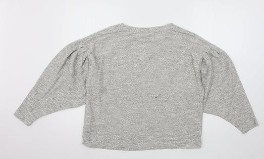 Womens UK Size S New Look Grey Pullover Jumper