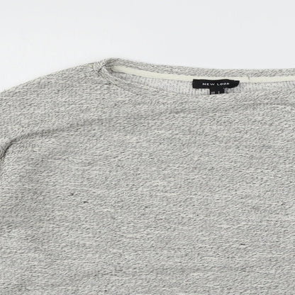 Womens UK Size S New Look Grey Pullover Jumper