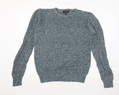 Cedar Wood State Mens Blue  Knit Pullover Jumper Size M