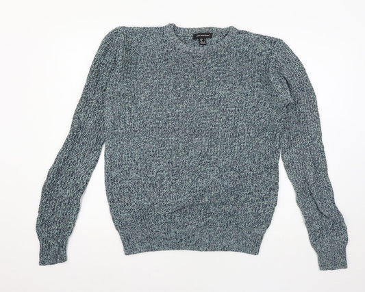 Cedar Wood State Mens Blue  Knit Pullover Jumper Size M