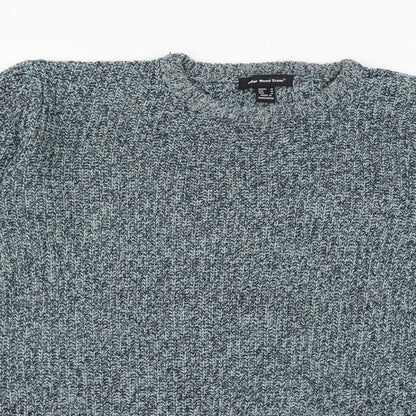 Cedar Wood State Mens Blue  Knit Pullover Jumper Size M