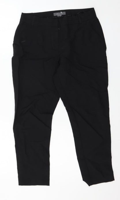 Primark Womens Black   Trousers  Size 10 L25 in