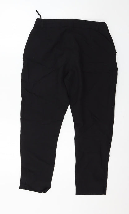Primark Womens Black   Trousers  Size 10 L25 in